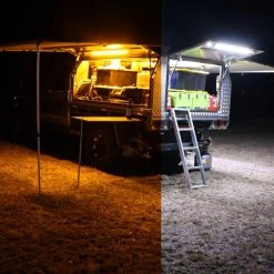 Camp Gear HardKorr Orange And White Easy Fit Camping Light