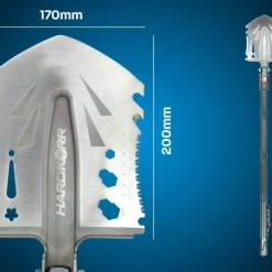 HardKorr 15-Piece Multi Tool And Shovel