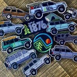 Stickers & Patches Spirit Of 1876 Patch Collection