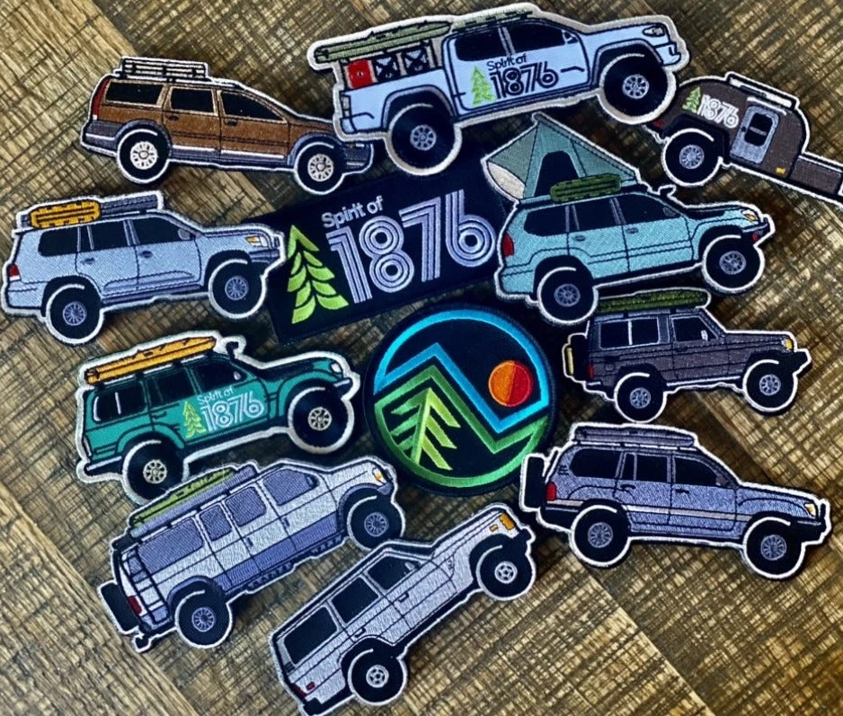 Stickers & Patches Spirit Of 1876 Patch Collection 3 Stickers & Patches Spirit Of 1876 Patch Collection