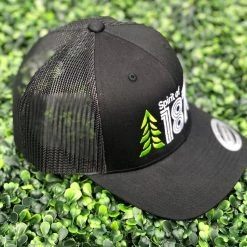 Spirit Apparel Spirit Of 1876 Low Profile Curved Bill Snapback Logo Trucker