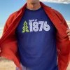 Spirit Apparel Spirit Of 1876 Super Duper Soft Logo Tee