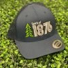 Spirit Of 1876 Logo Curved Bill Trucker Hat - Navy/White Spirit Apparel 1 Spirit Of 1876 Logo Curved Bill Trucker Hat - Navy/White Spirit Apparel