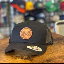 Spirit Apparel Spirit Of 1876 Yin Yang Leather Patch Hat