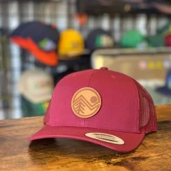 Spirit Apparel Spirit Of 1876 Yin Yang Leather Patch Hat