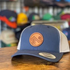 Spirit Apparel Spirit Of 1876 Yin Yang Leather Patch Hat