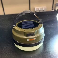 Camp Gear 23Zero LED Solar Tent Light
