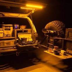 HardKorr Orange/White LED Camping Light Bar Kit With Diffuser