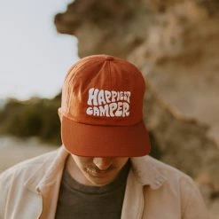 Trek Light Gear HAPPIEST CAMPER HAT Spirit Apparel