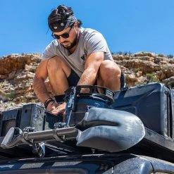 RATCHETING SPADE/SHOVEL & PADDLE MOUNT - BY FRONT RUNNER